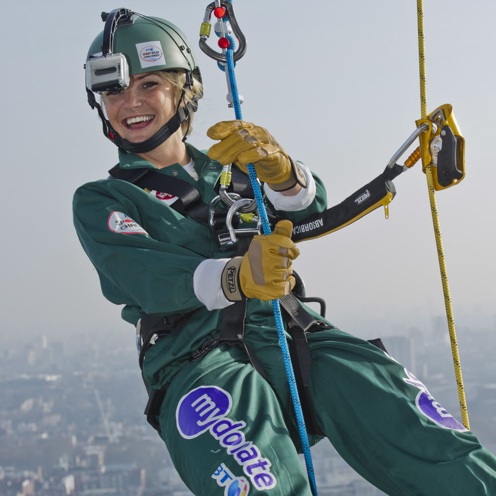 Helen Skelton BT Tower - Sport Relief Feature Image